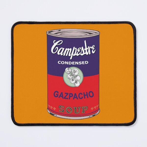 Artikelvorschau, Spanische Andy-Warhol-Suppen – Sopas Campestre – Gaspacho (mit Hintergrund) entworfen und verkauft von Groenendijk.