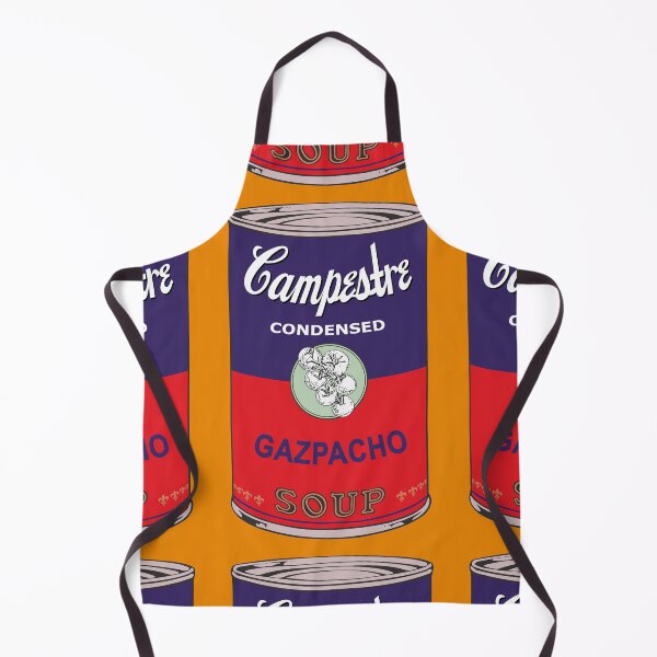 Item preview, Spanish Andy Warhol soups - Sopas Campestre - Gaspacho (with background) designed and sold by Groenendijk.