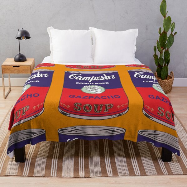Item preview, Spanish Andy Warhol soups - Sopas Campestre - Gaspacho (with background) designed and sold by Groenendijk.