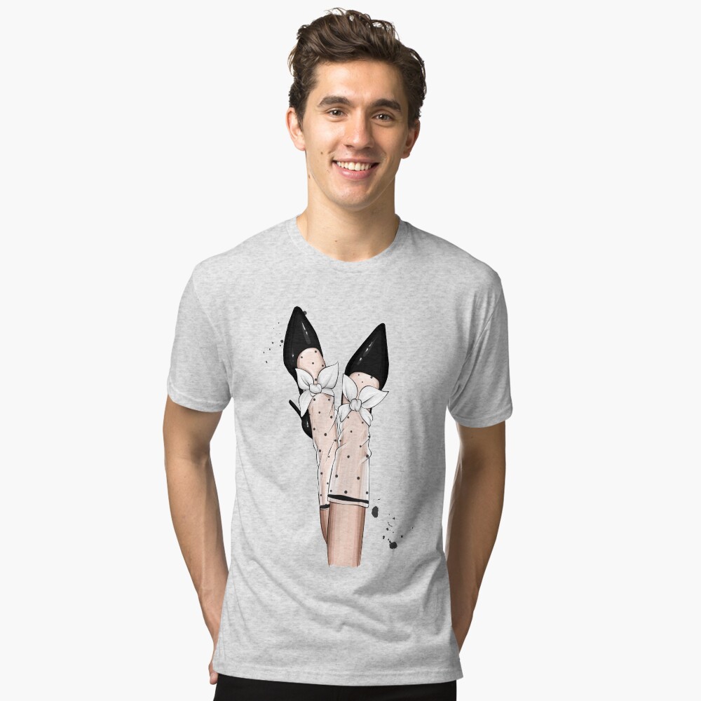 Item preview, Tri-blend T-Shirt designed and sold by Dollfacedesign.