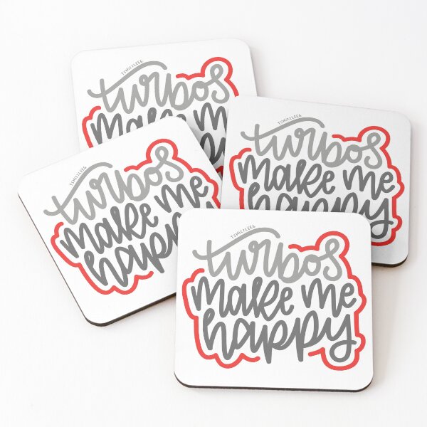 Item preview, Turbos Make Me Happy - Gray / Red designed and sold by TswizzleEG.