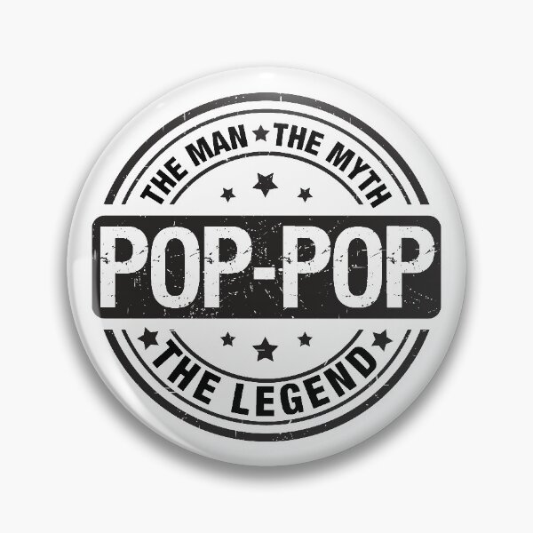 Item preview, Pop Pop: The man, the myth, the legend! designed and sold by ModernHexology.