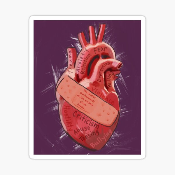 Item preview, Wounded Heart designed and sold by ArtNreview.