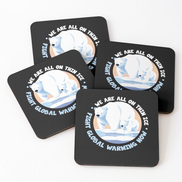 Item preview, Fight Global Warming Now Polar Bear designed and sold by MooonTees.
