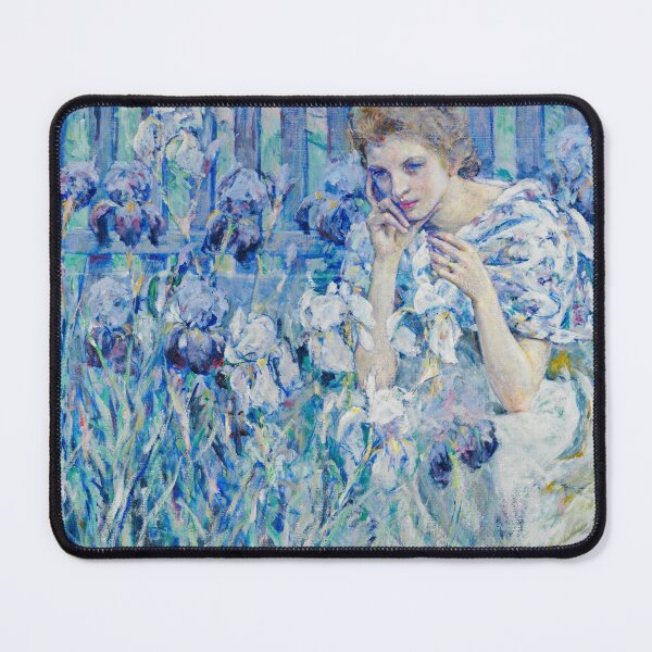 Item preview, Fleur de Lis - Robert Lewis Reid designed and sold by brushandframes.