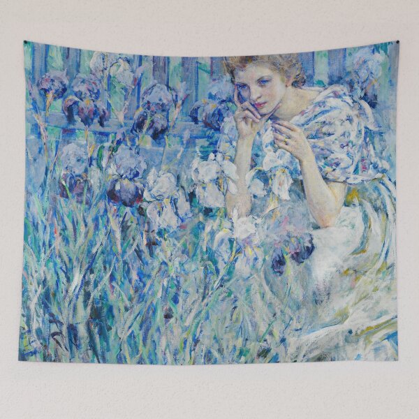 Item preview, Fleur de Lis - Robert Lewis Reid designed and sold by brushandframes.