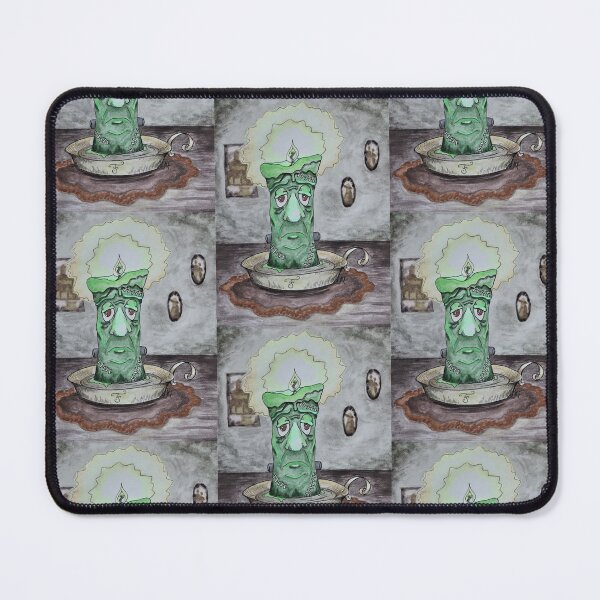Item preview, Frankenstein Halloween Candle designed and sold by MadJackArt.