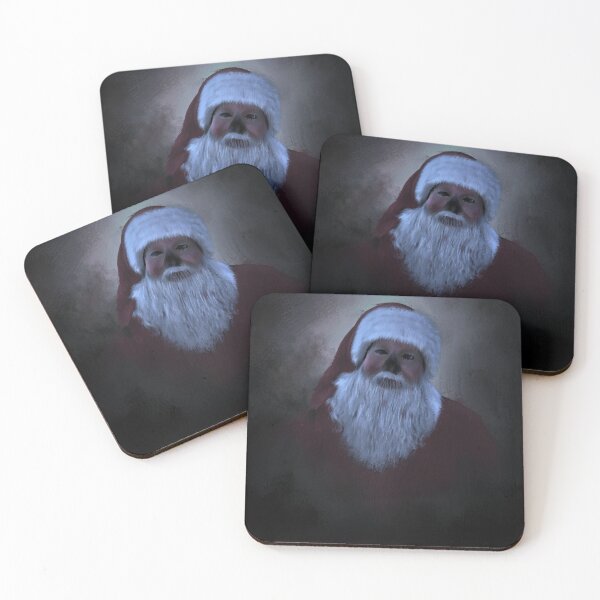 Item preview, Demon Santa Claus - Digital Painting designed and sold by DoggoTankDesign.