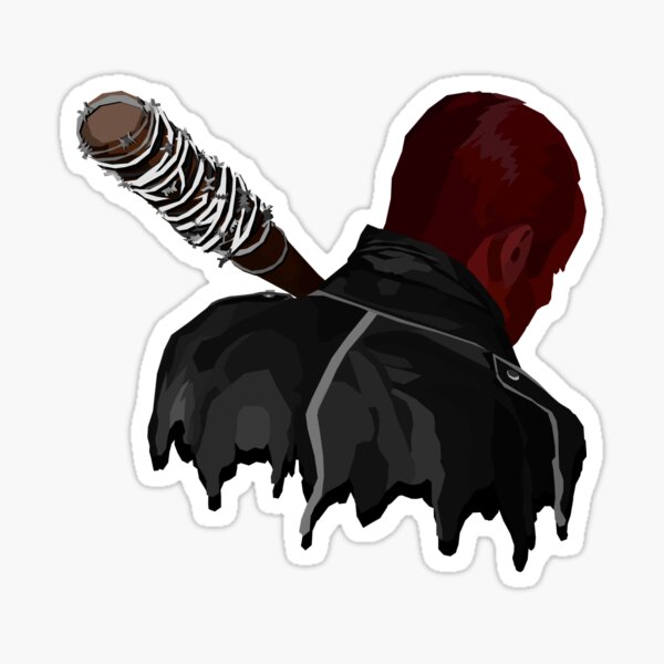 Mann in der Fledermaus Sticker
