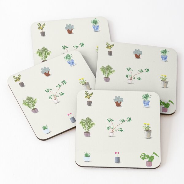 Item preview, Indoor plants stickers designed and sold by AbbyLedGar.