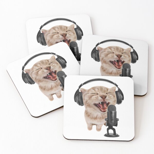 Item preview, Rapping Cat Meow Rap Meme  designed and sold by fomodesigns.