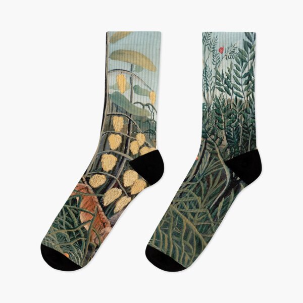 Item preview, In a Tropical Forest Struggle between Tiger and Bull designed and sold by tony4urban.