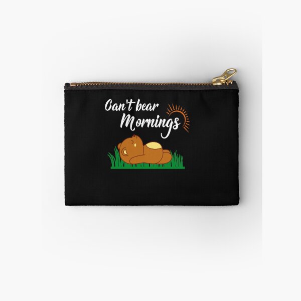 Item preview, Cant bear Mornings- Funny  designed and sold by Rainbow Designs.