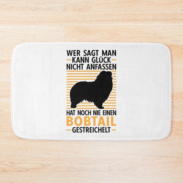 Artikelvorschau, Bobtail Glück anfassen Old English Sheepdog entworfen und verkauft von madgrfx.