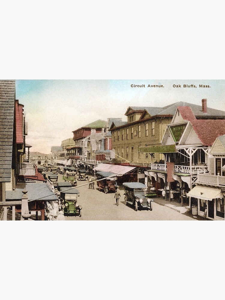 "1915 Circuit Ave Oak Bluffs Martha's Vineyard" Poster for Sale by