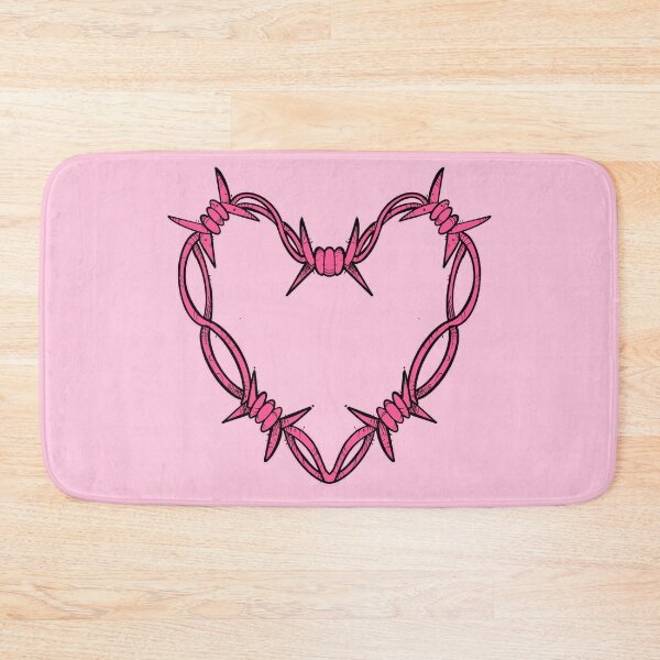 Item preview, Pink barbed wire heart designed and sold by weilertsen.