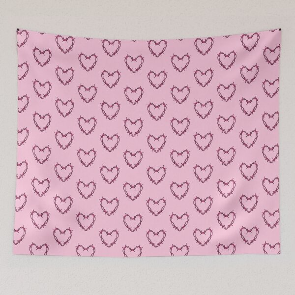 Item preview, Pink barbed wire heart designed and sold by weilertsen.