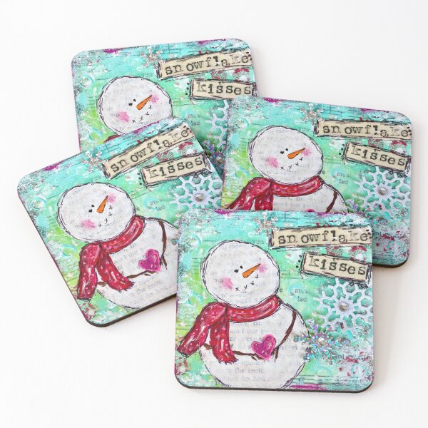 Item preview, Snowflake kisses designed and sold by amymurrayart.