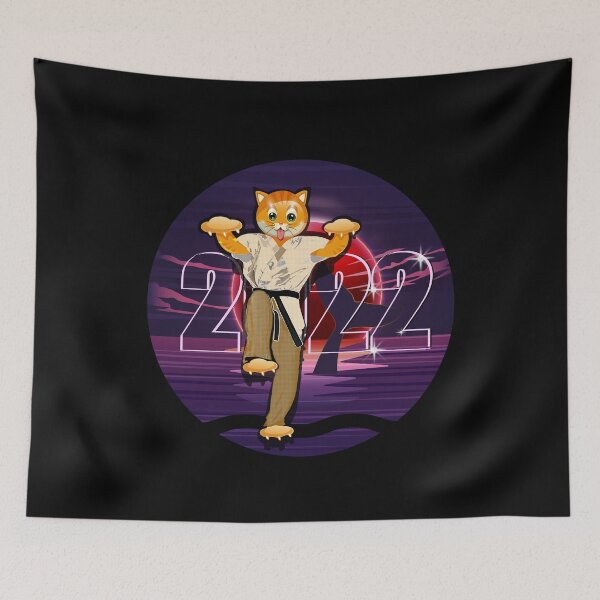 Item preview, Karate Cat Lunar year 2022 designed and sold by Lighvision.