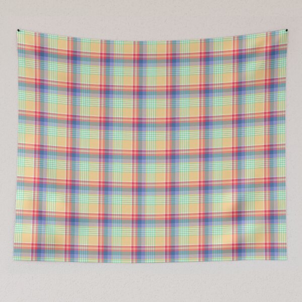 Item preview, Bright Pastel Plaid designed and sold by plaidwerx.