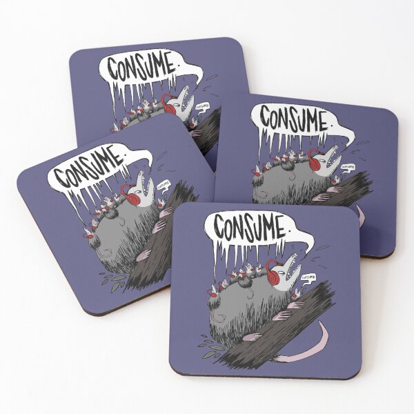 Item preview, Consume Possum Colour designed and sold by smercurial.