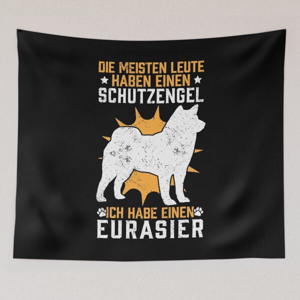 Item preview, Eurasier my Guardian Angel Spitz family dog designed and sold by madgrfx.