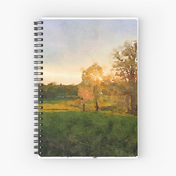 Item preview, Kentucky Autumn Sunset in Watercolor designed and sold by bjazmoore.