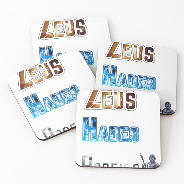 Item preview, zeus hades & poseidon sticker pack - greek mythologie designed and sold by UnseenCreations.