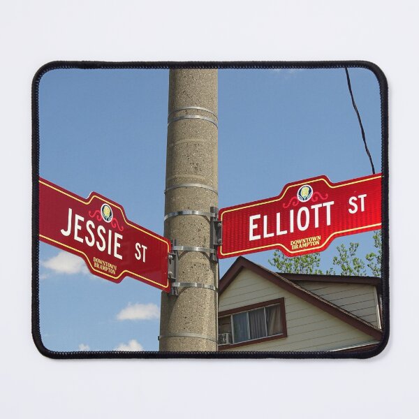 Item preview, Jessie and Elliott street, Jessie and Elliott street canvas, designed and sold by PicsByMi.
