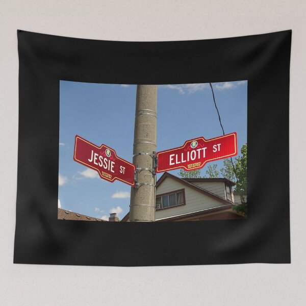 Item preview, Jessie and Elliott street, Jessie and Elliott street canvas,  designed and sold by PicsByMi.