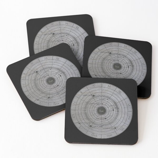 Item preview, Vintage Star Chart Illustration Gray designed and sold by OddVintage.
