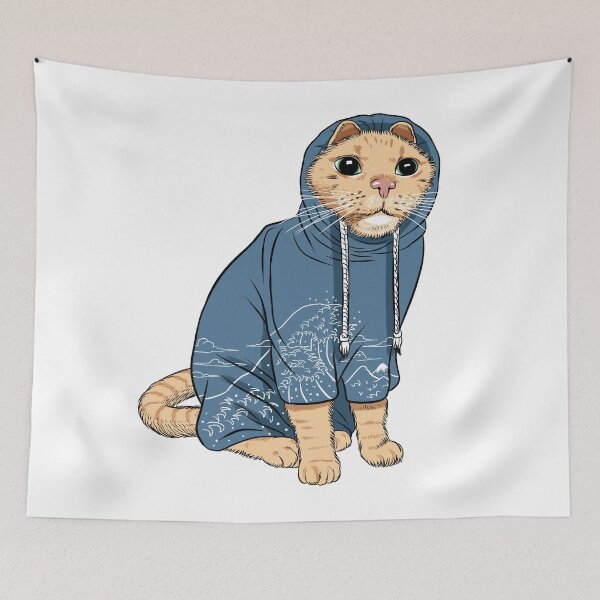 Item preview, Cat with tracksuit designed and sold by albertocubatas.