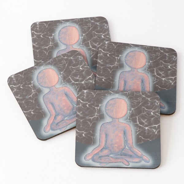 Item preview, Person meditating designed and sold by norahbartmess.