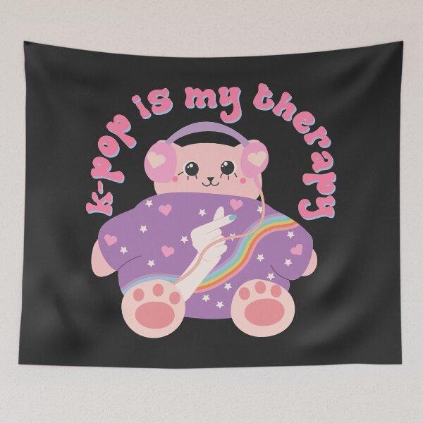 Item preview, K-pop is my therapy designed and sold by racharanha.