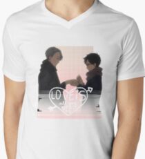 Viktor & Yuri Engagement V2 Men's V-Neck T-Shirt