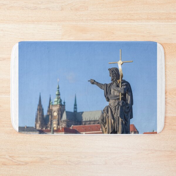 Item preview, Statue of Jesus pointing to St Vitus's Cathedral designed and sold by Graham Prentice.