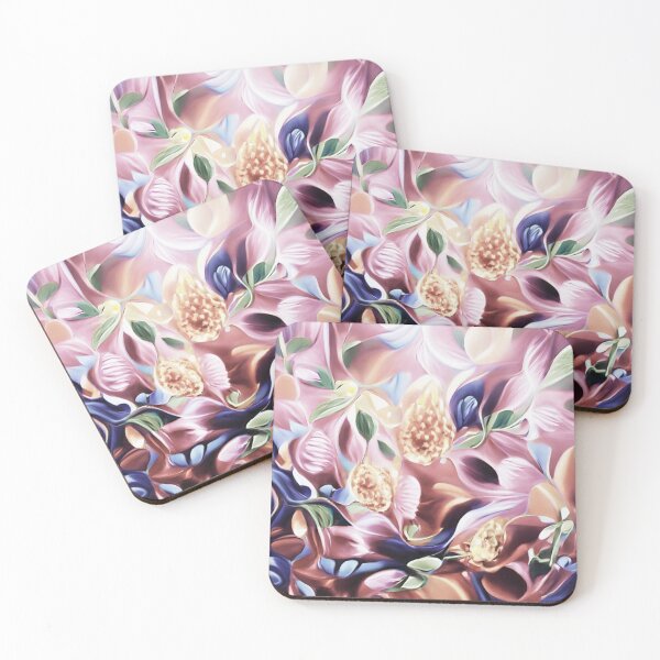 Item preview, Abstract floral pattern, faded floral, flowers, pastel  designed and sold by MagickalGrunge.