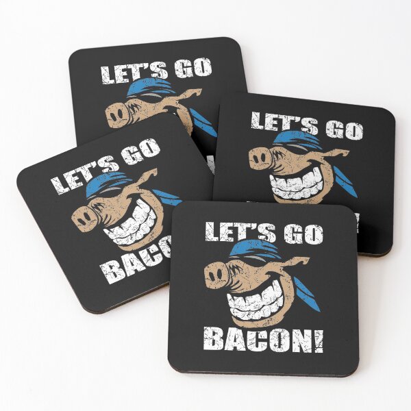 Item preview, Funny Let's Go Bacon Hog Design Parody for Let's Go Brandon designed and sold by hobrath.