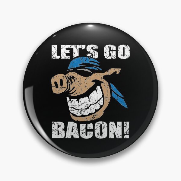 Item preview, Funny Let's Go Bacon Hog Design Parody for Let's Go Brandon designed and sold by hobrath.