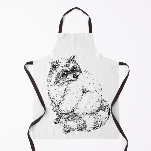 Item preview, Raccoon Dotwork designed and sold by boozkova-vorona.