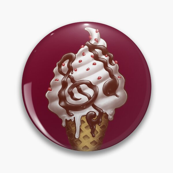 Item preview, Ice Cream Music Note designed and sold by c0y0te7.