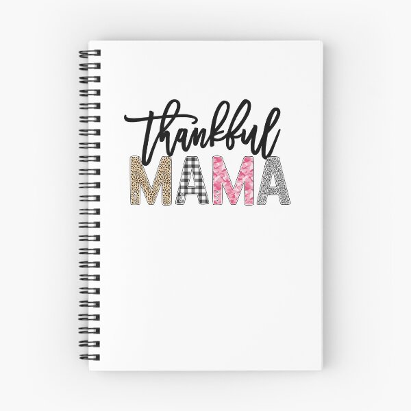Item preview, Thankful MAMA cute leopard print, plaid and camo prints designed and sold by Rabbitti.