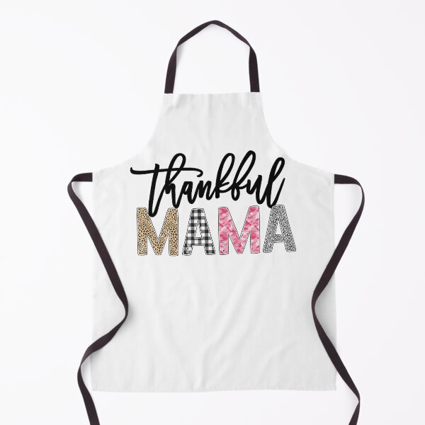 Item preview, Thankful MAMA cute leopard print, plaid and camo prints designed and sold by Rabbitti.