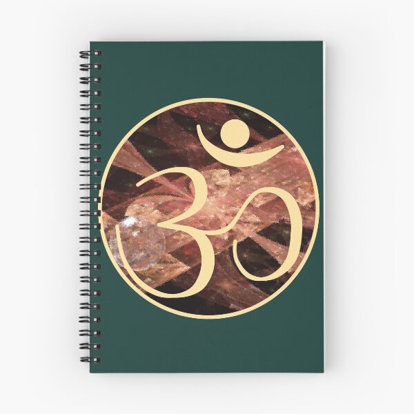 Item preview, OM Logo - Yellow on Fractal designed and sold by Fractal Journeys, etc. .