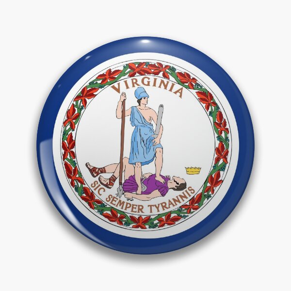Item preview, The Virginian (Flag of the State of Virginia) designed and sold by franklinprintco.