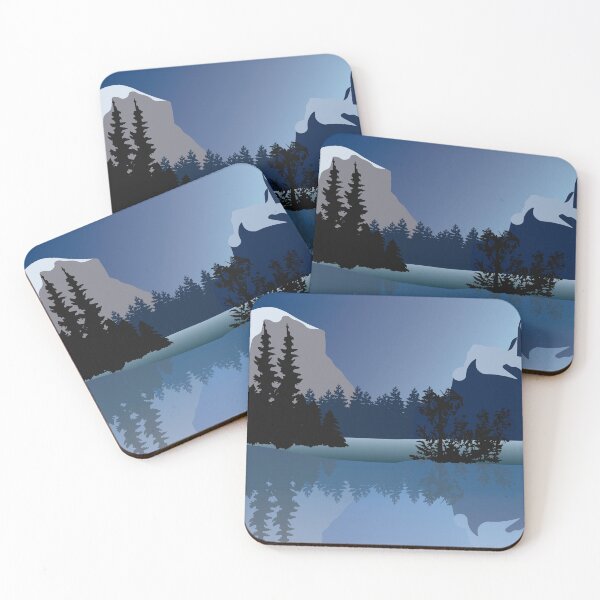 Item preview, Blue Shades Cold Mountains And Lake designed and sold by RPMELO.