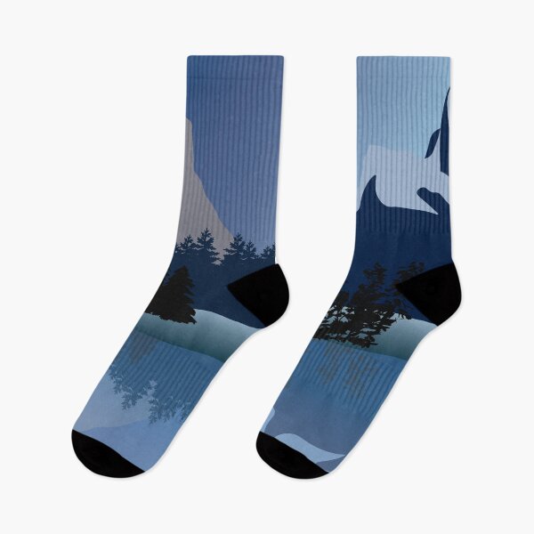 Item preview, Blue Shades Cold Mountains And Lake designed and sold by RPMELO.