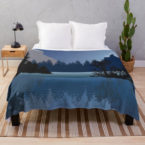 Item preview, Blue Shades Cold Mountains And Lake designed and sold by RPMELO.