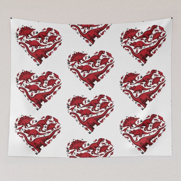 Item preview, Red Dinosaur Love Art Design.  designed and sold by epicmarketing.