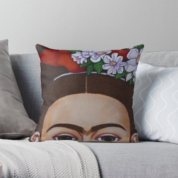 Those eyebrows! Throw Pillow